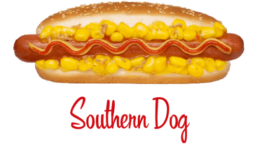 Southern Dog hotdog