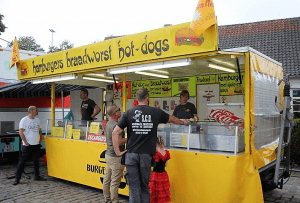 Hamburgerkraam   Het Burger-Manneke