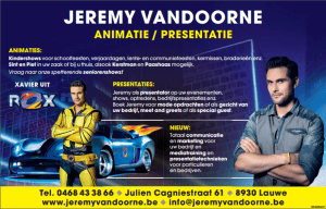 Animatie Presentatie Jeremy Vandoorne (Xavier uit ROX)